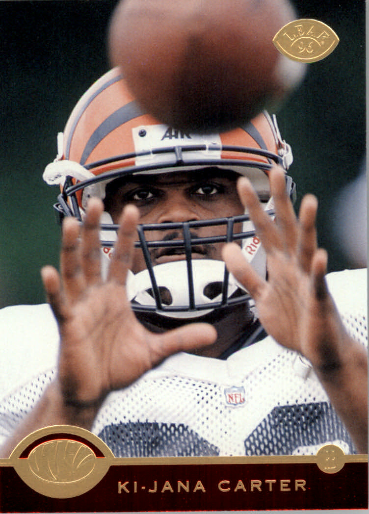 1996 Leaf Football "Red" Parallel Cards - Picture 8 of 363