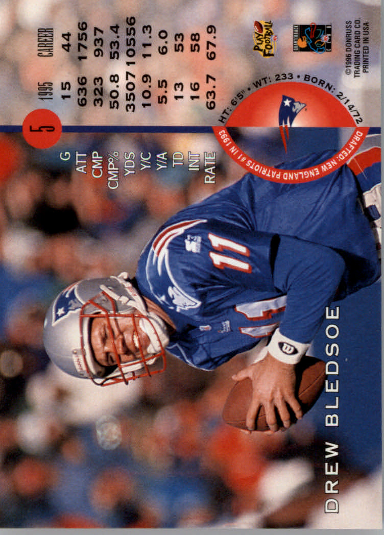 1996 Leaf Football "Red" Parallel Cards - Picture 11 of 363