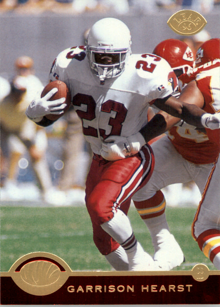 1996 Leaf Football "Red" Parallel Cards - Picture 18 of 363