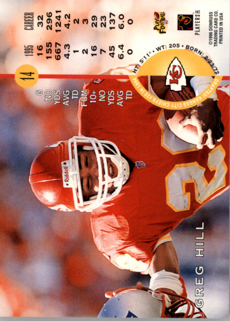 1996 Leaf Football "Red" Parallel Cards - Picture 29 of 363