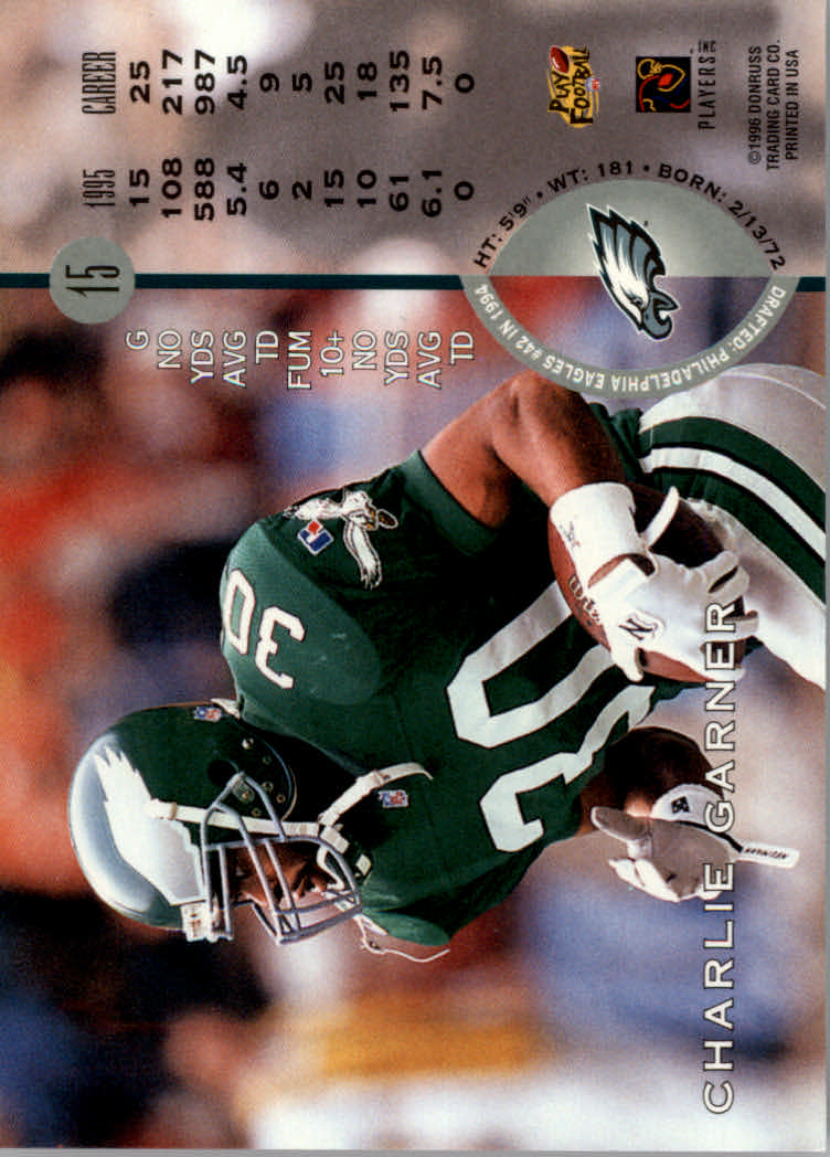 1996 Leaf Football "Red" Parallel Cards - Picture 31 of 363