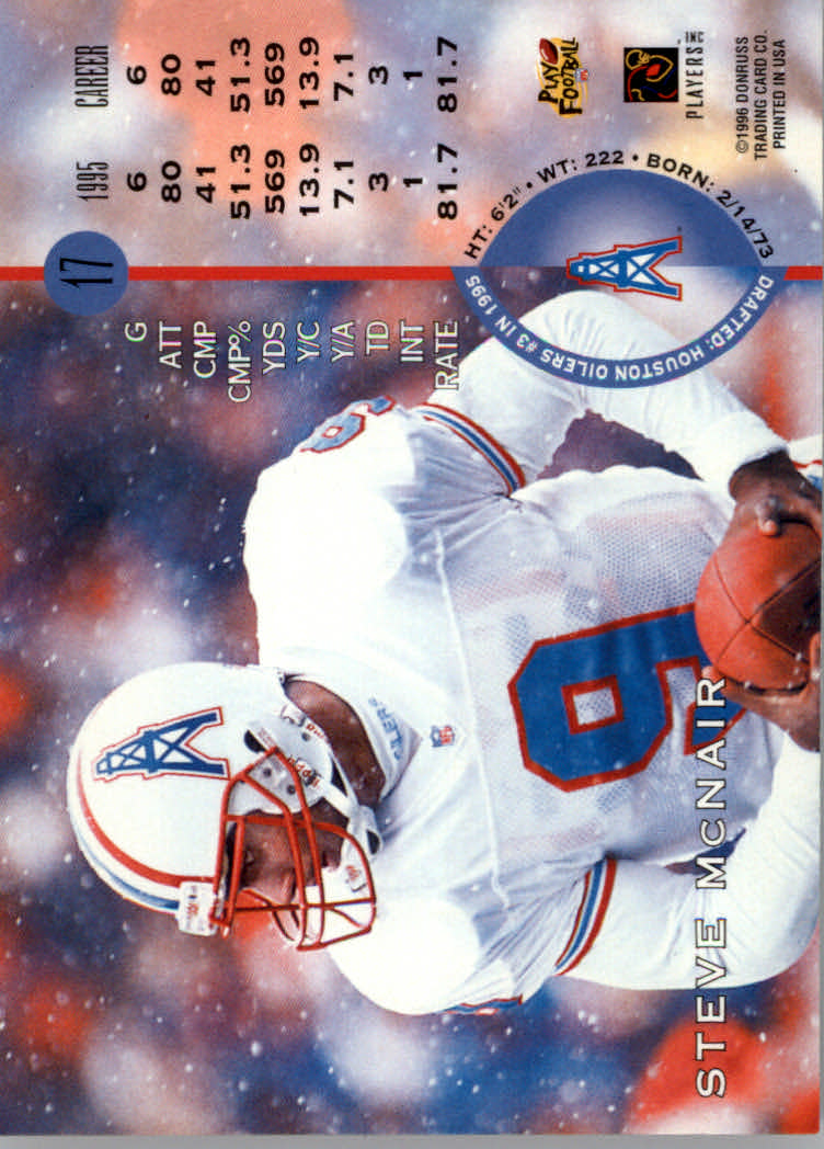 1996 Leaf Football "Red" Parallel Cards - Picture 35 of 363