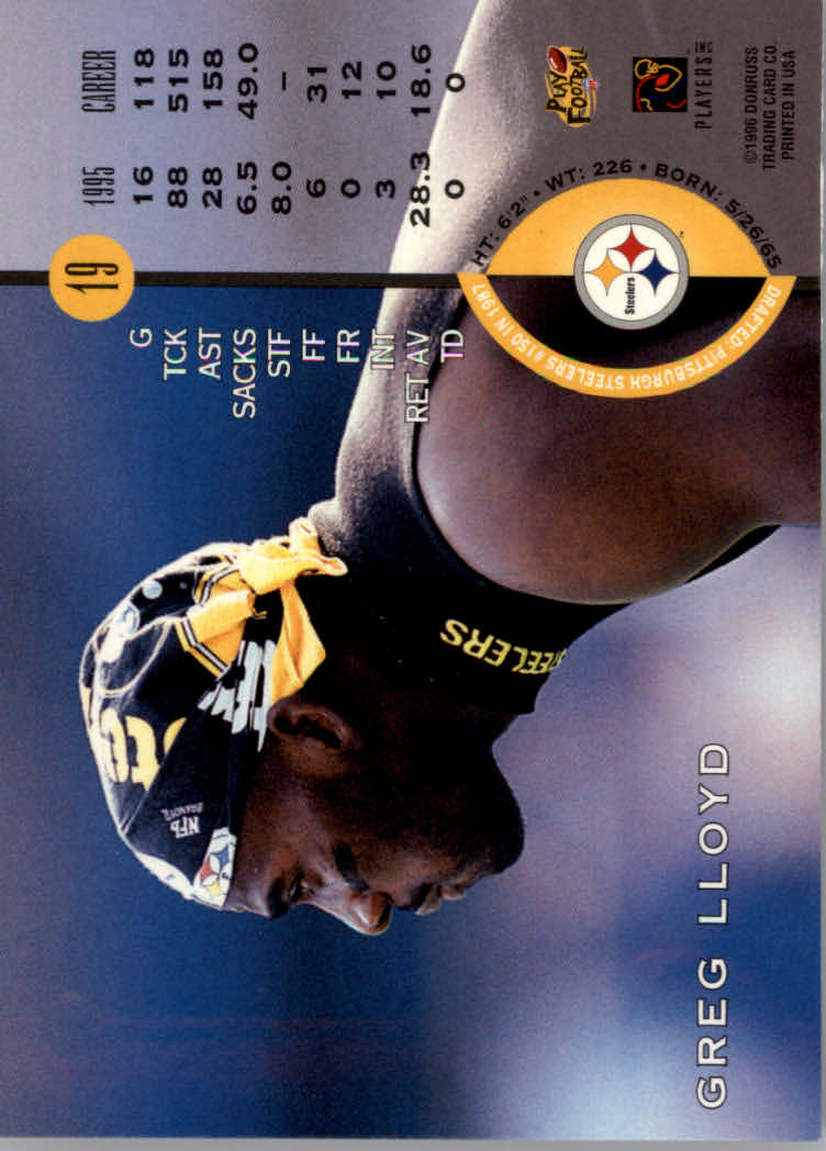 1996 Leaf Football "Red" Parallel Cards - Picture 39 of 363