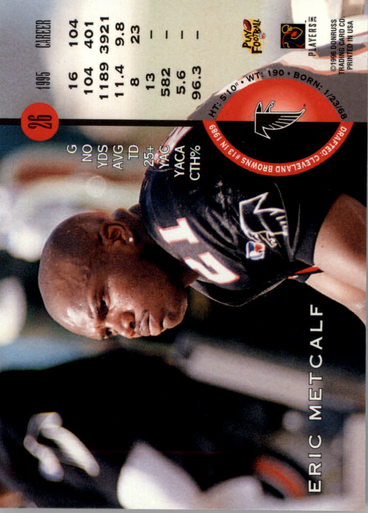 1996 Leaf Football "Red" Parallel Cards - Picture 53 of 363