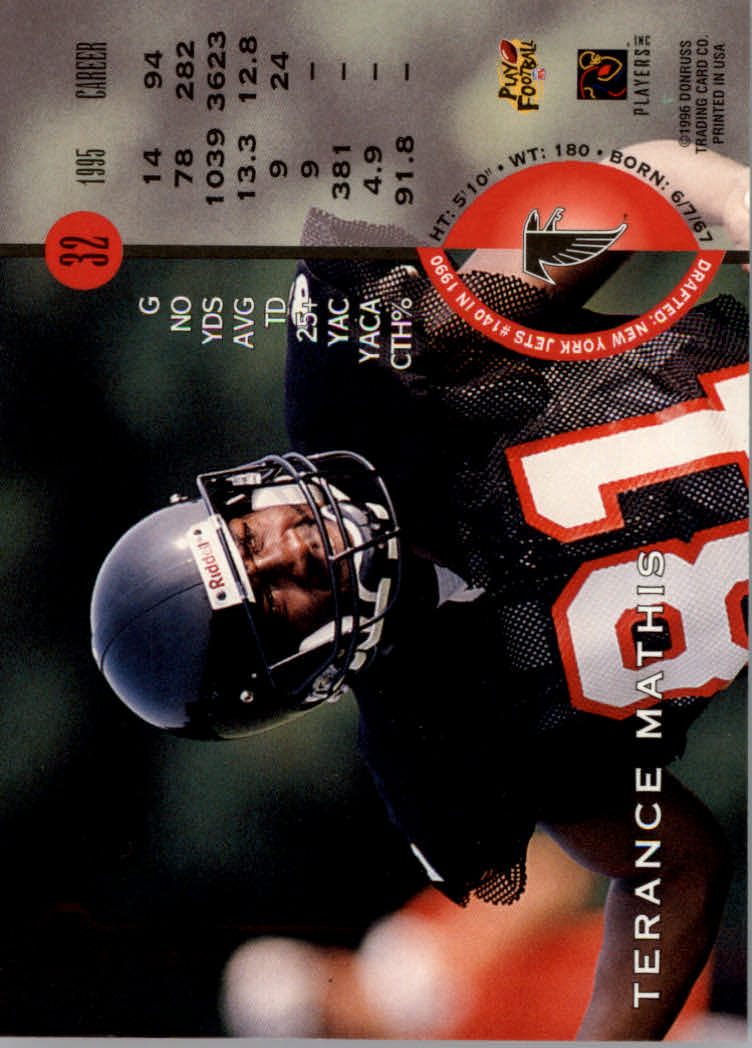 1996 Leaf Football "Red" Parallel Cards - Picture 65 of 363