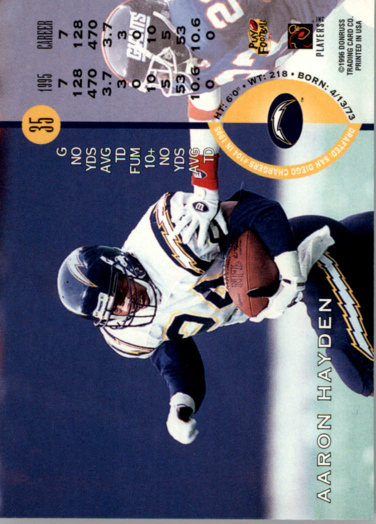1996 Leaf Football "Red" Parallel Cards - Picture 71 of 363
