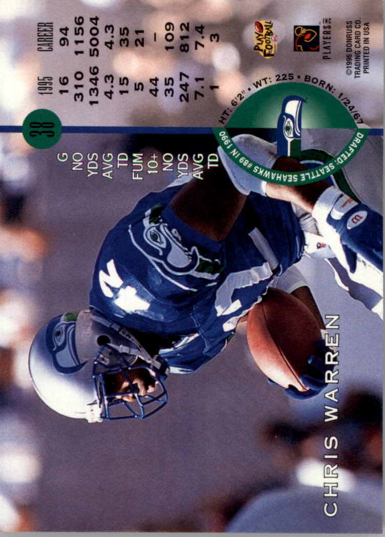 1996 Leaf Football "Red" Parallel Cards - Picture 77 of 363