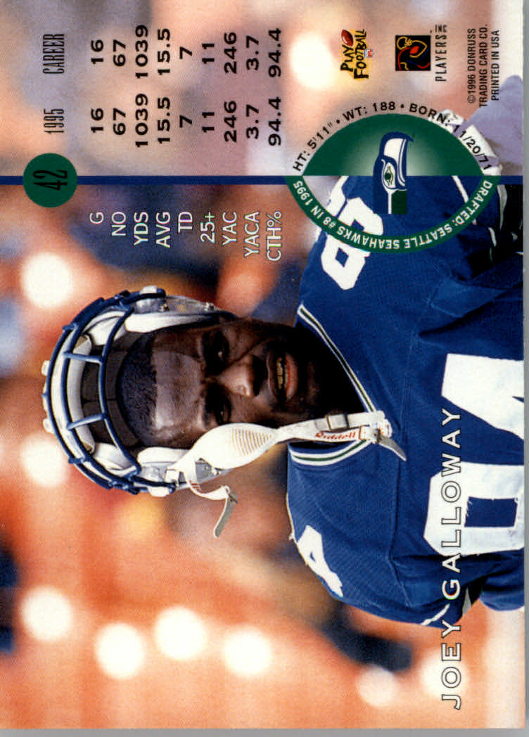 1996 Leaf Football "Red" Parallel Cards - Picture 85 of 363