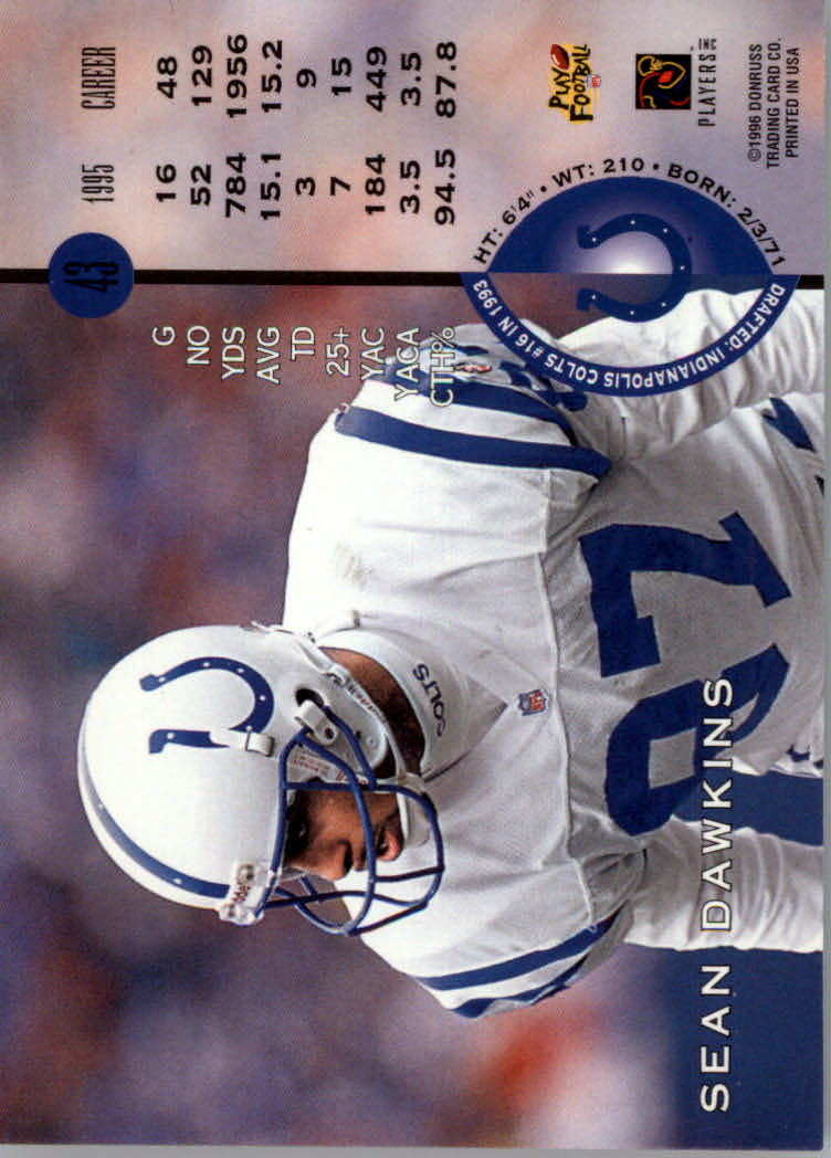1996 Leaf Football "Red" Parallel Cards - Picture 87 of 363