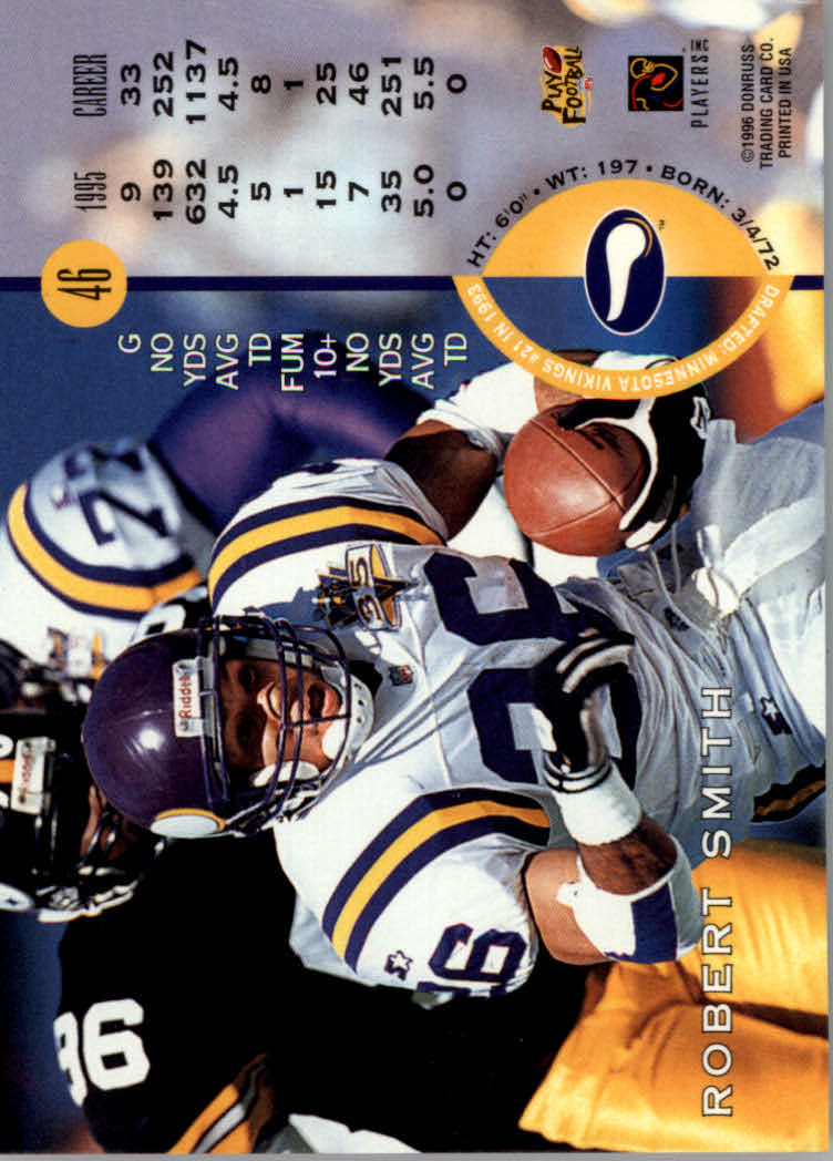 1996 Leaf Football "Red" Parallel Cards - Picture 93 of 363