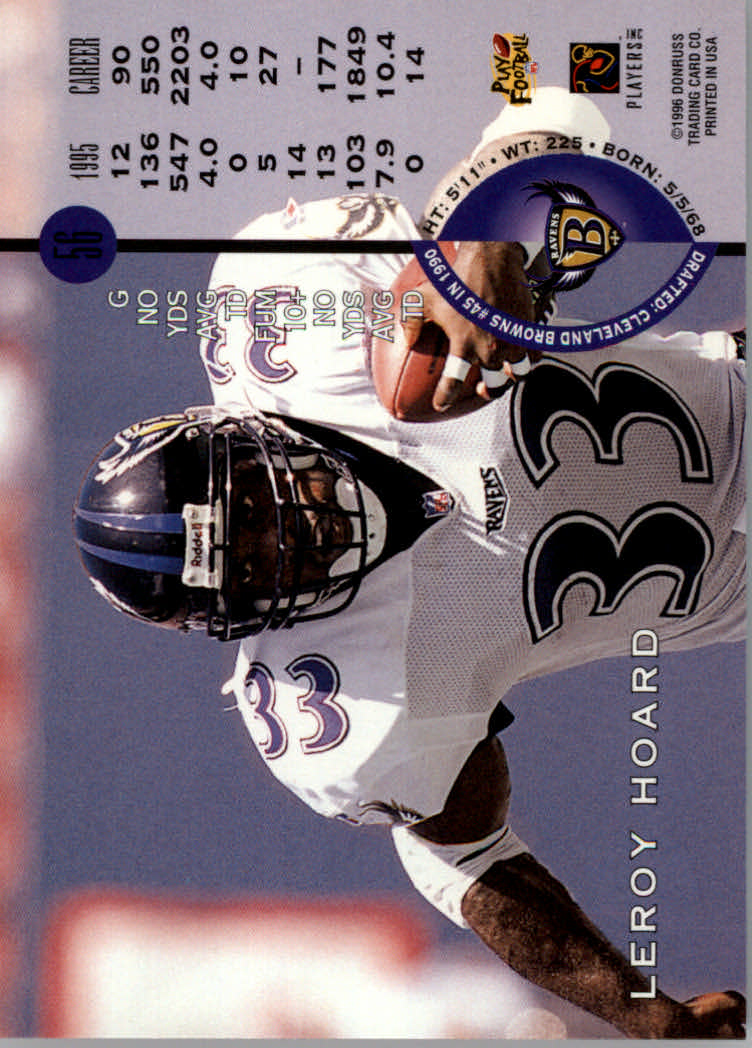 1996 Leaf Football "Red" Parallel Cards - Picture 111 of 363
