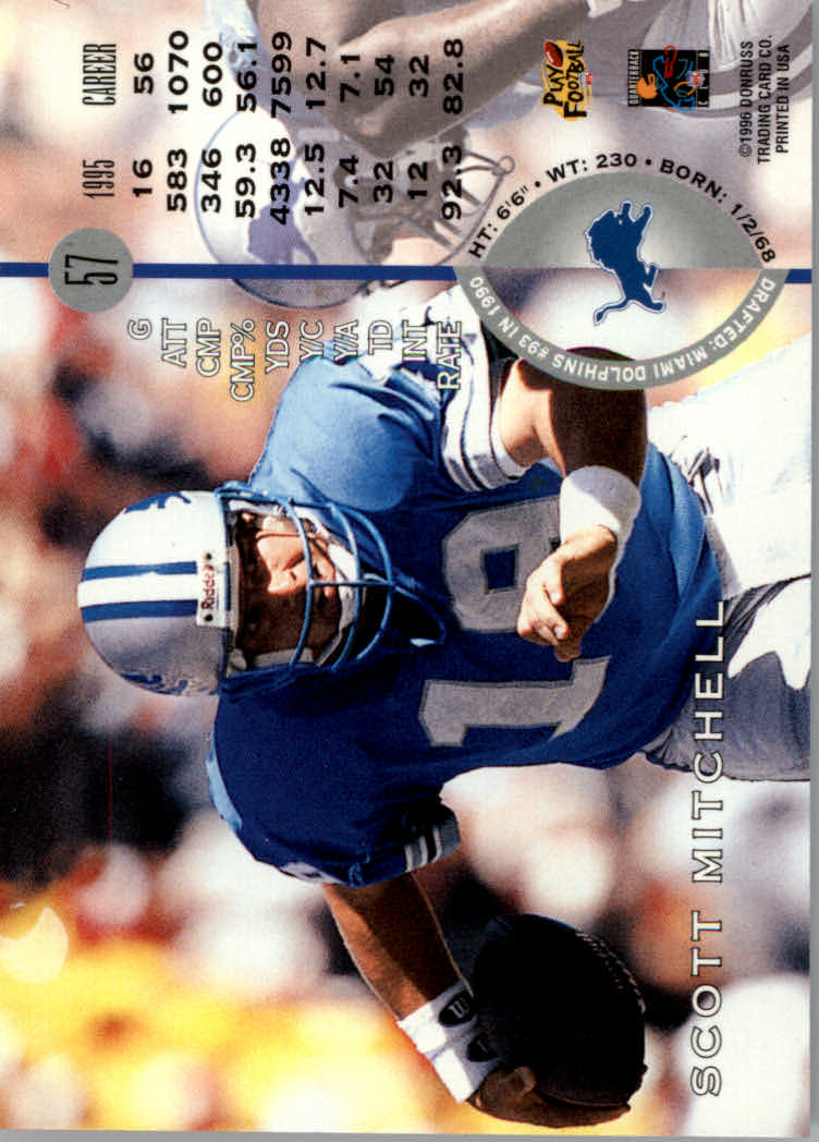 1996 Leaf Football "Red" Parallel Cards - Picture 113 of 363