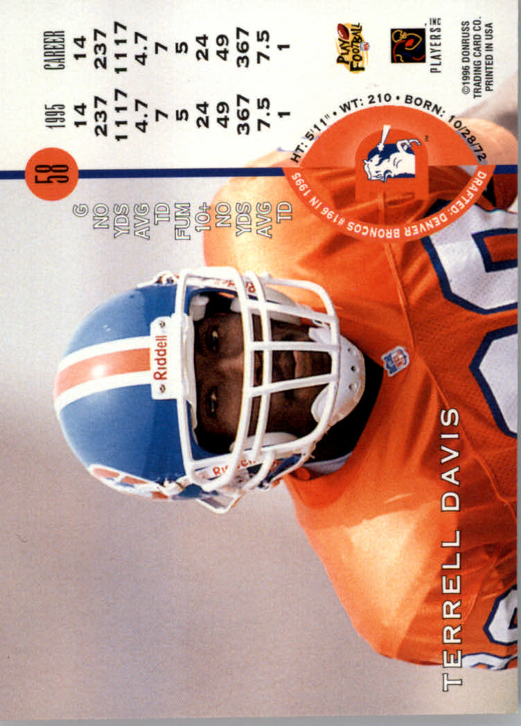 1996 Leaf Football "Red" Parallel Cards - Picture 115 of 363