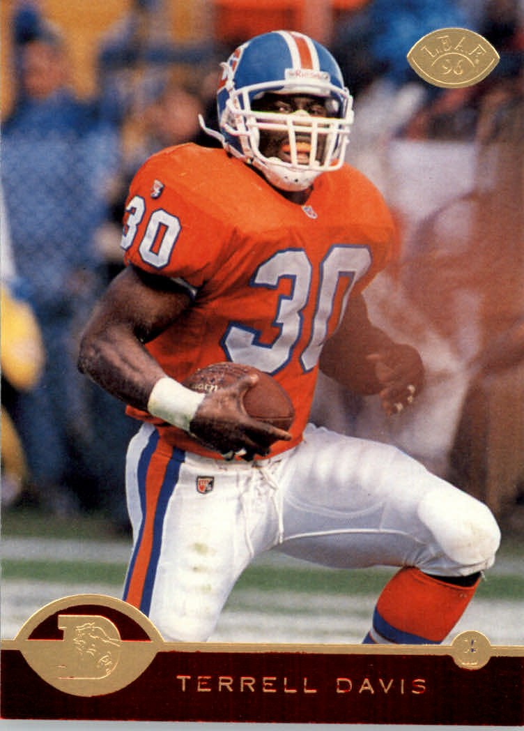 1996 Leaf Football "Red" Parallel Cards - Picture 114 of 363