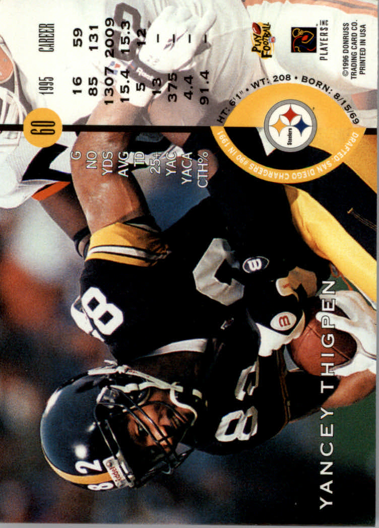 1996 Leaf Football "Red" Parallel Cards - Picture 119 of 363