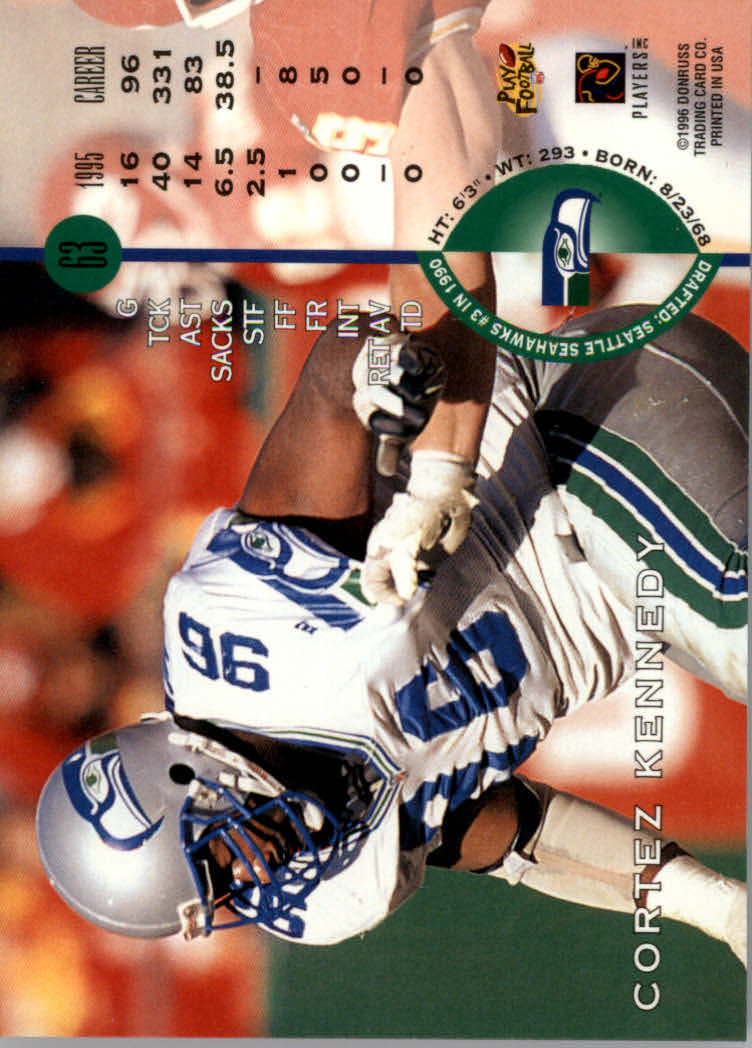 1996 Leaf Football "Red" Parallel Cards - Picture 125 of 363