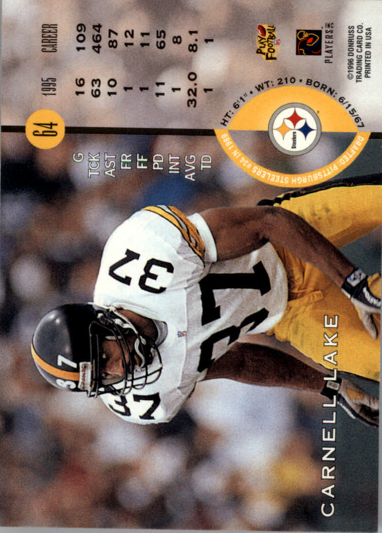 1996 Leaf Football "Red" Parallel Cards - Picture 127 of 363