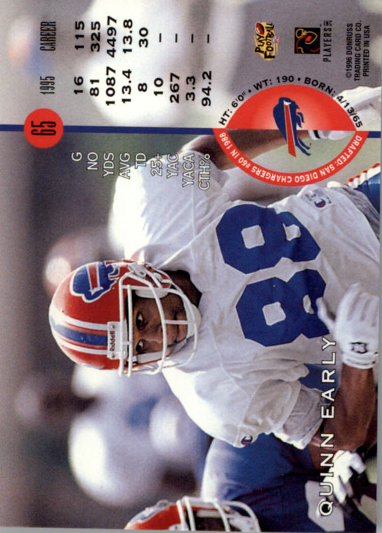 1996 Leaf Football "Red" Parallel Cards - Picture 129 of 363