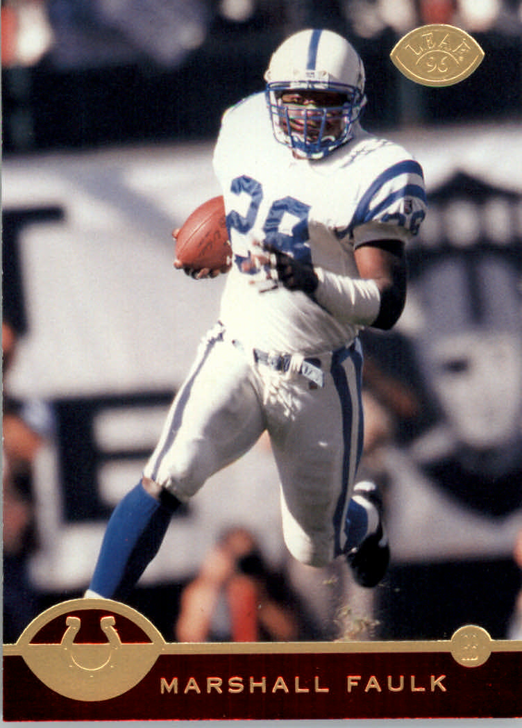 1996 Leaf Football "Red" Parallel Cards - Picture 132 of 363
