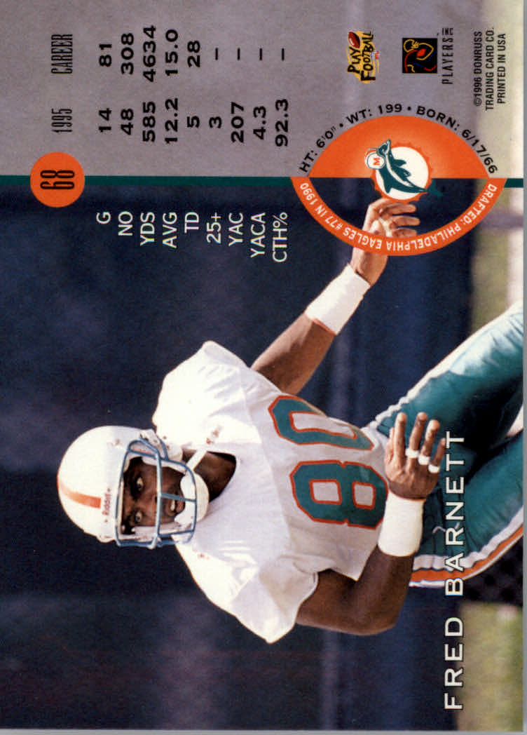 1996 Leaf Football "Red" Parallel Cards - Picture 135 of 363