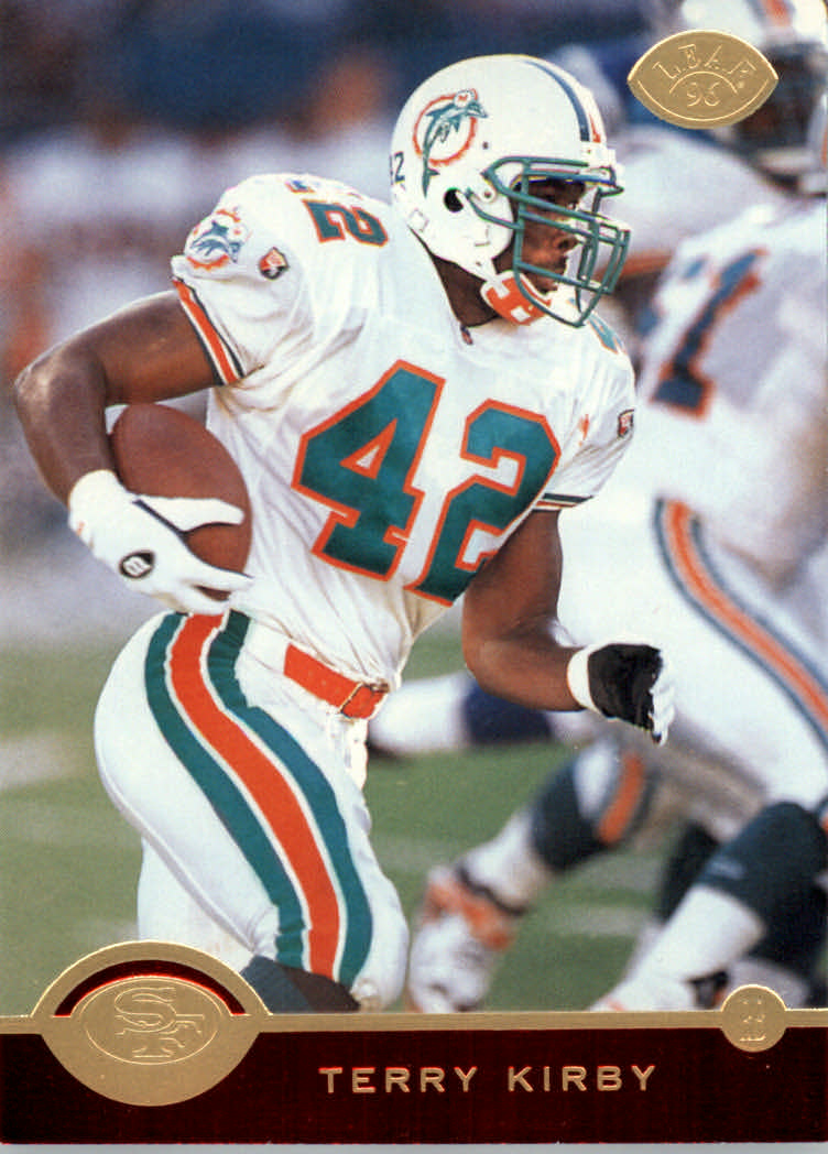 1996 Leaf Football "Red" Parallel Cards - Picture 144 of 363