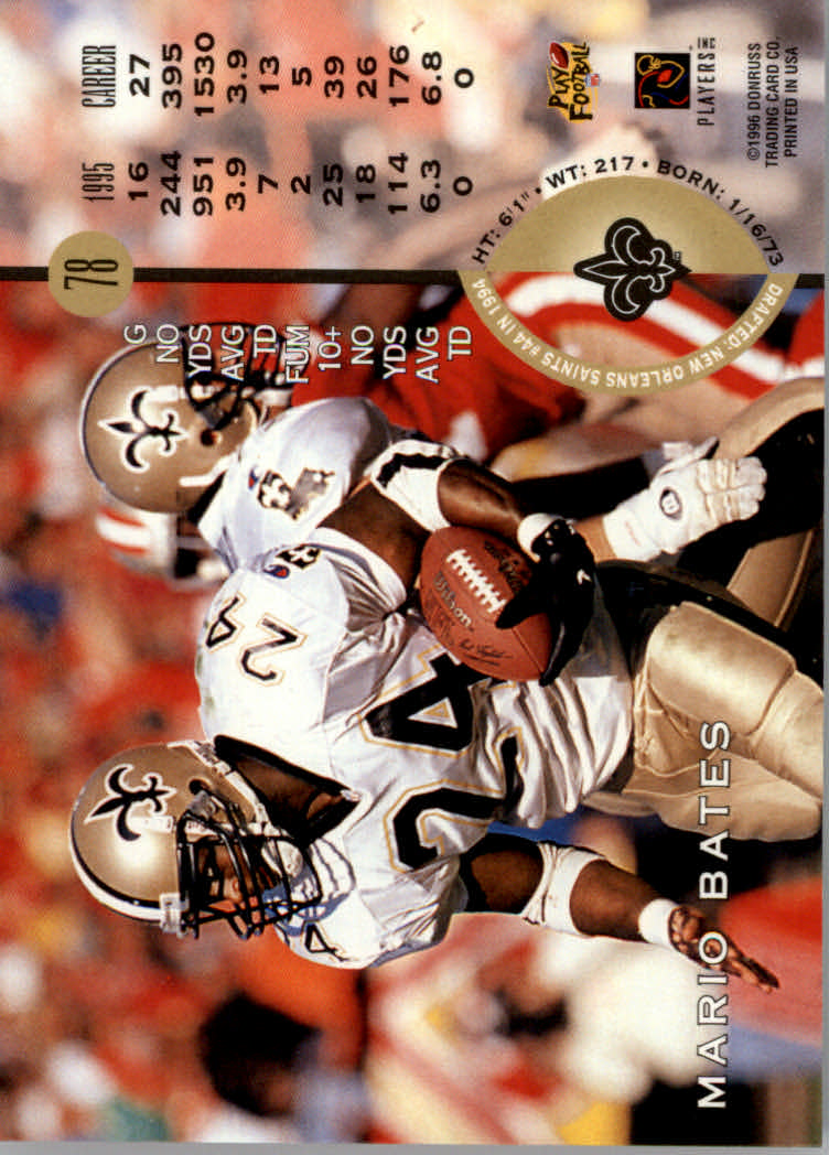 1996 Leaf Football "Red" Parallel Cards - Picture 153 of 363