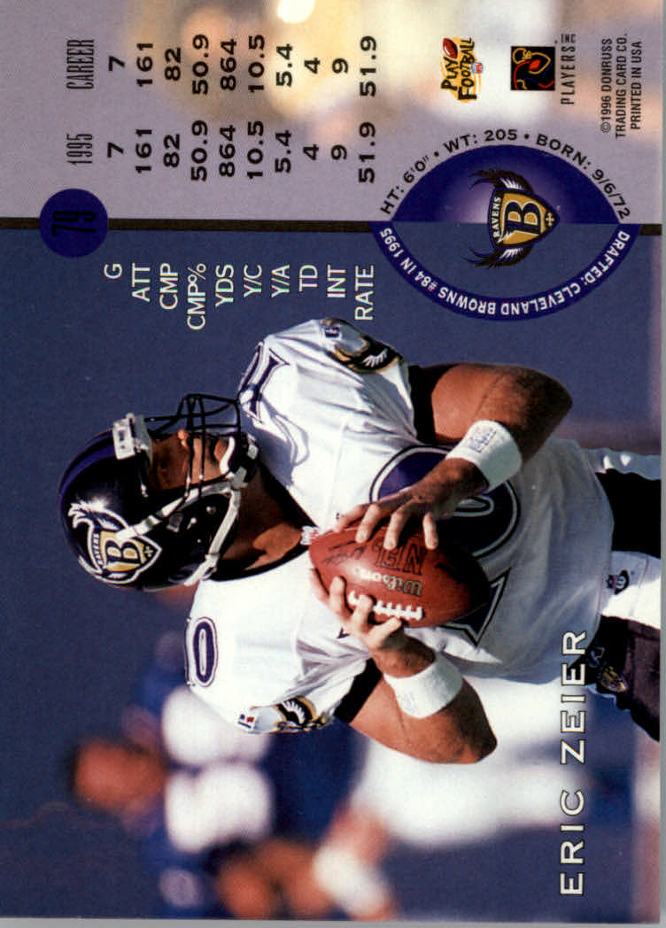 1996 Leaf Football "Red" Parallel Cards - Picture 155 of 363