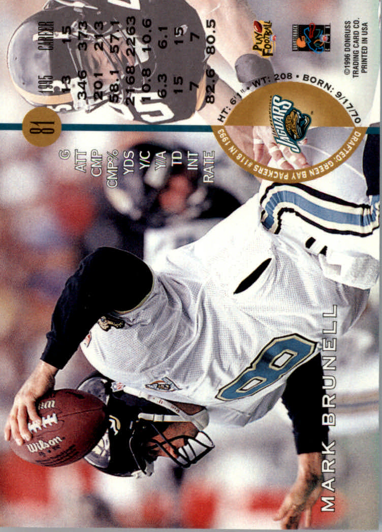 1996 Leaf Football "Red" Parallel Cards - Picture 159 of 363