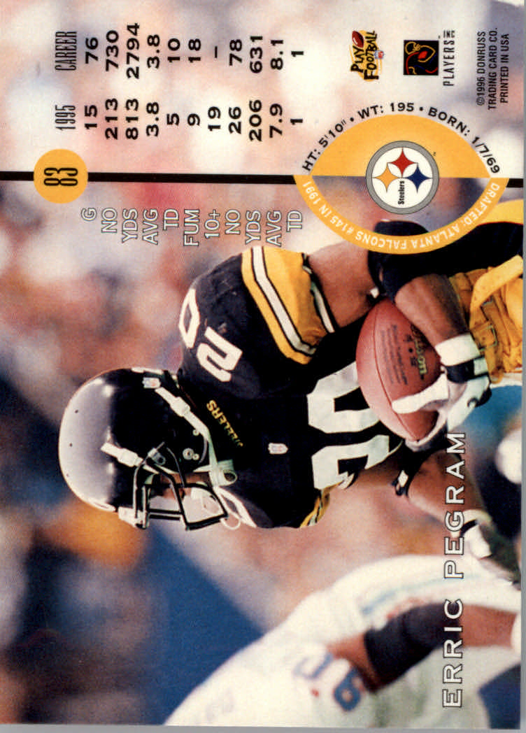 1996 Leaf Football "Red" Parallel Cards - Picture 163 of 363