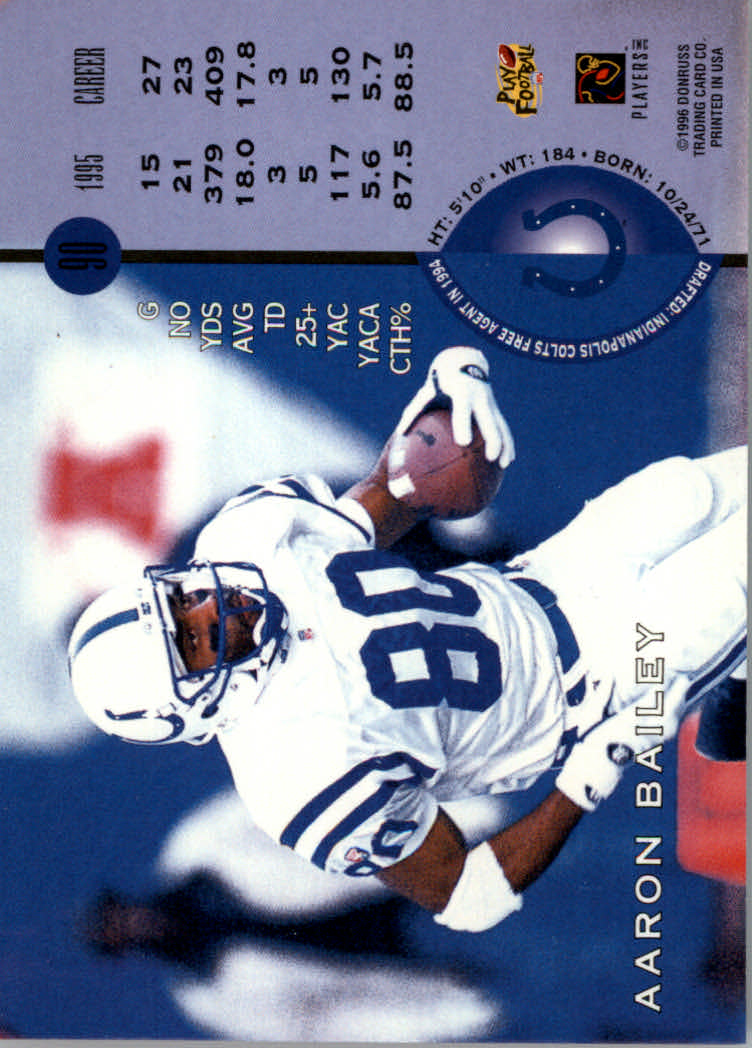 1996 Leaf Football "Red" Parallel Cards - Picture 177 of 363