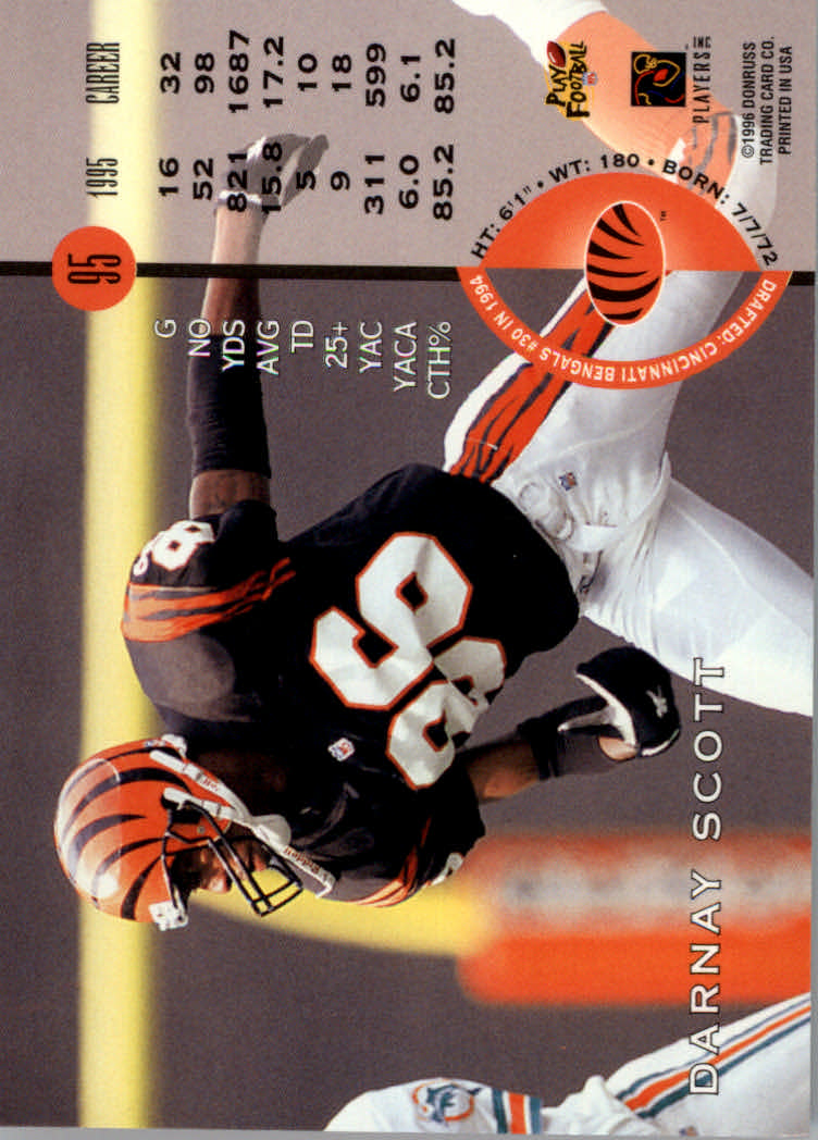 1996 Leaf Football "Red" Parallel Cards - Picture 185 of 363