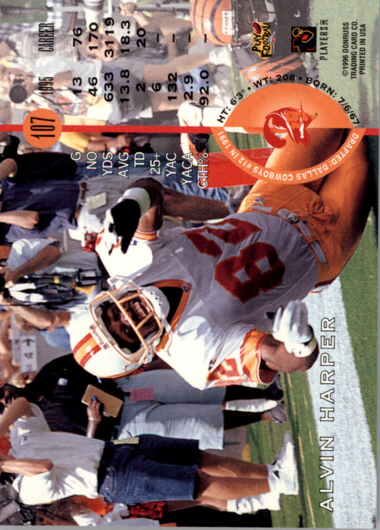 1996 Leaf Football "Red" Parallel Cards - Picture 205 of 363