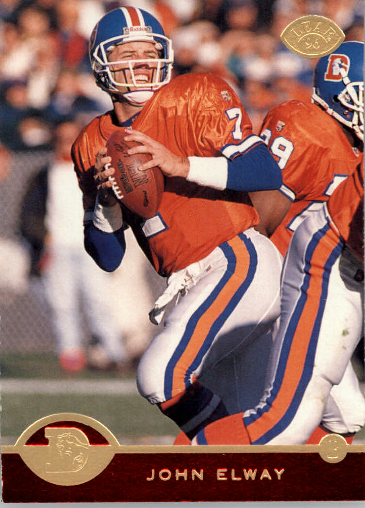 1996 Leaf Football "Red" Parallel Cards - Picture 208 of 363