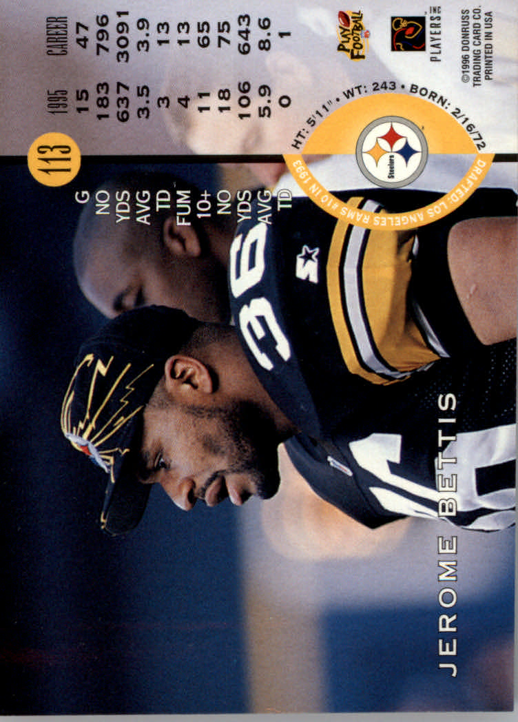 1996 Leaf Football "Red" Parallel Cards - Picture 217 of 363