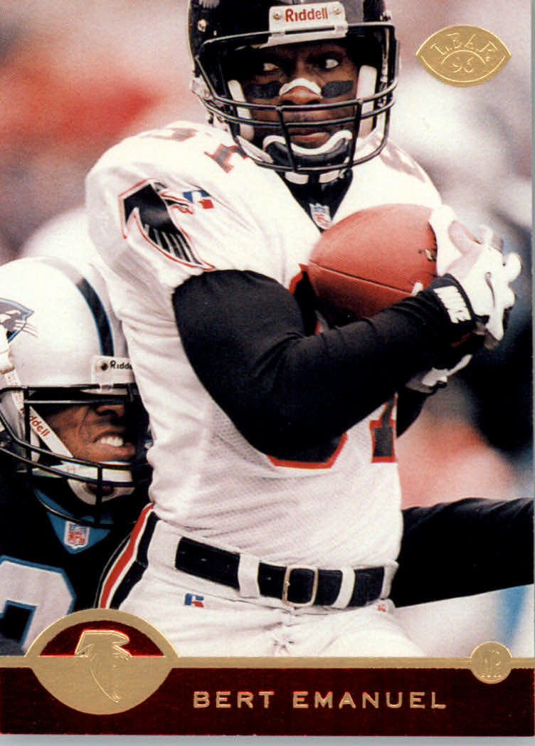1996 Leaf Football "Red" Parallel Cards - Picture 224 of 363