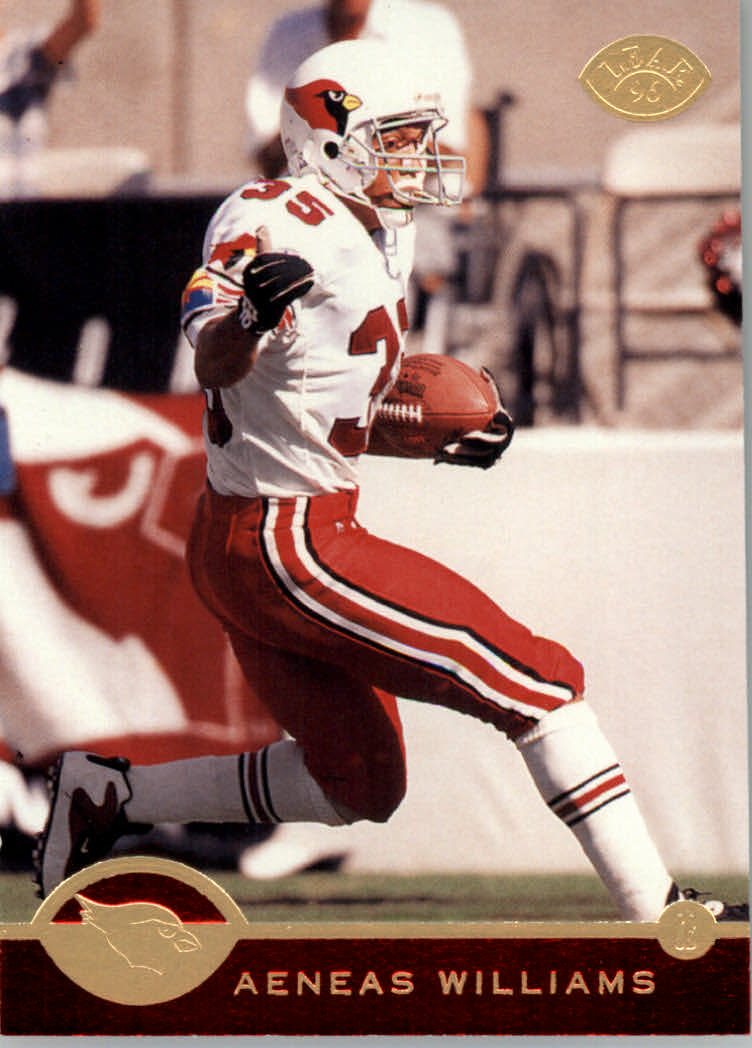 1996 Leaf Football "Red" Parallel Cards - Picture 234 of 363