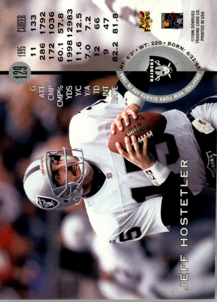 1996 Leaf Football "Red" Parallel Cards - Picture 245 of 363