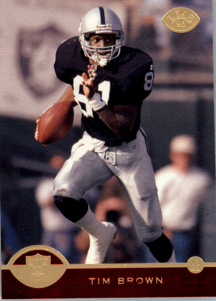 1996 Leaf Football "Red" Parallel Cards - Picture 246 of 363
