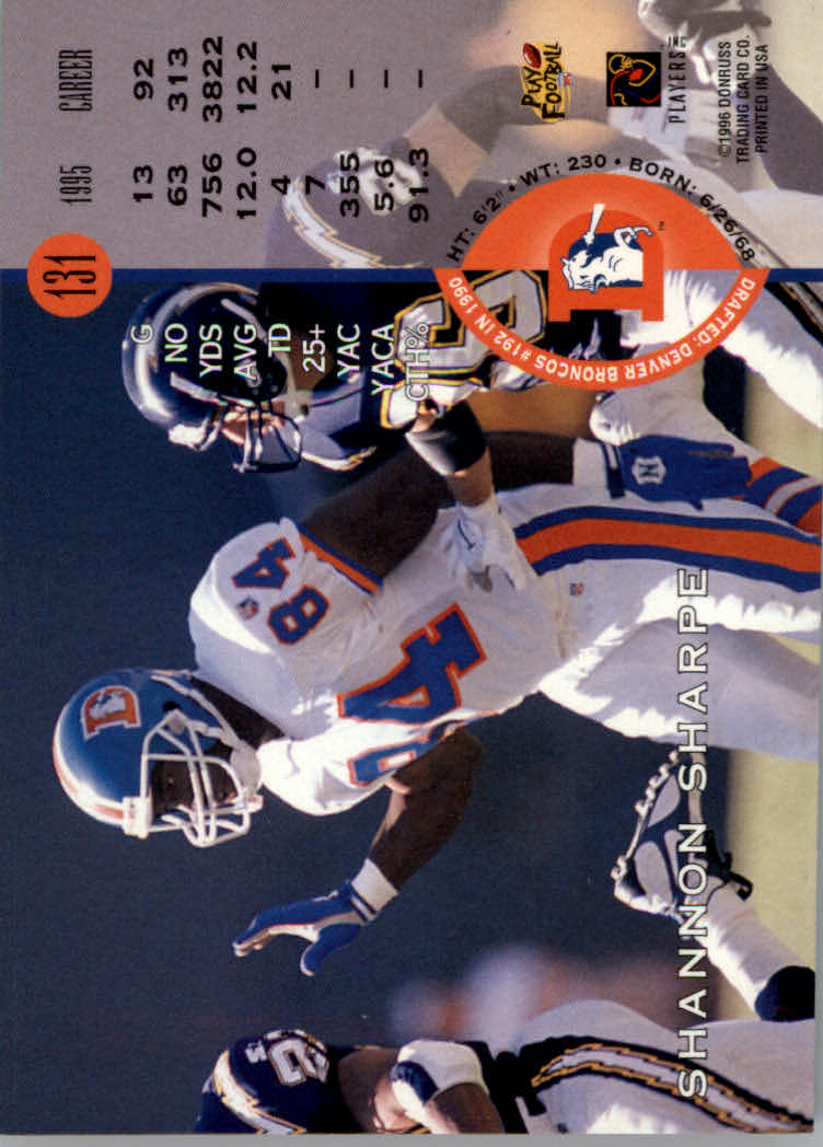 1996 Leaf Football "Red" Parallel Cards - Picture 249 of 363