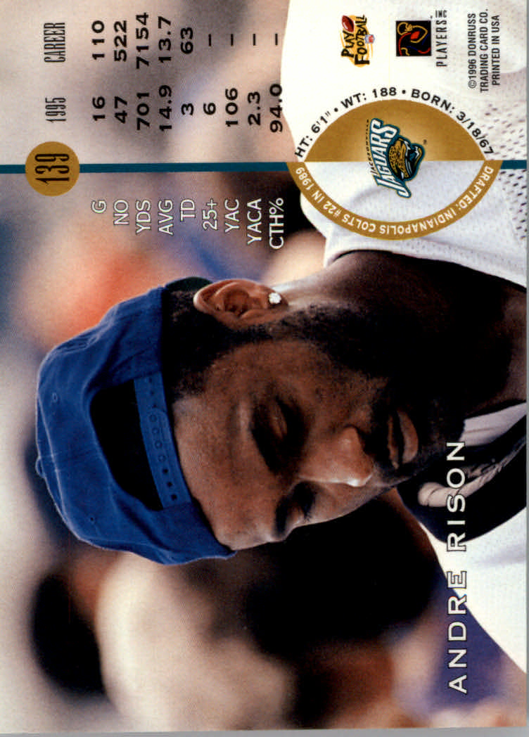 1996 Leaf Football "Red" Parallel Cards - Picture 263 of 363