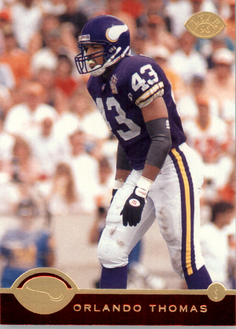 1996 Leaf Football "Red" Parallel Cards - Picture 264 of 363