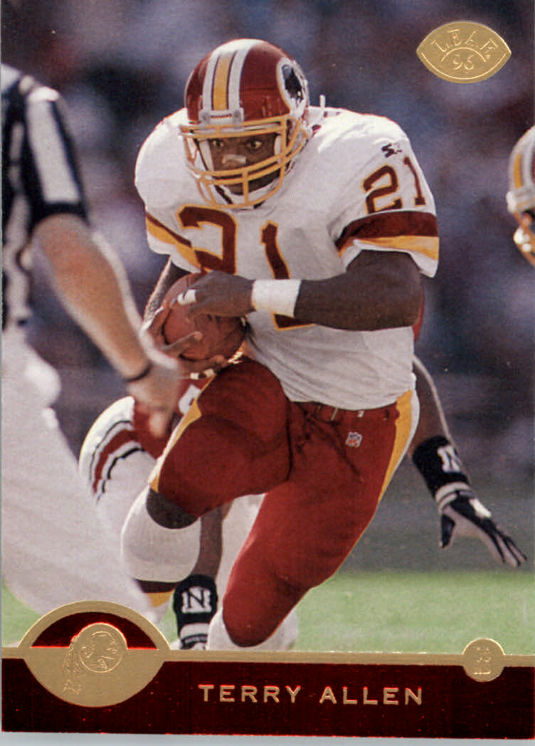1996 Leaf Football "Red" Parallel Cards - Picture 266 of 363