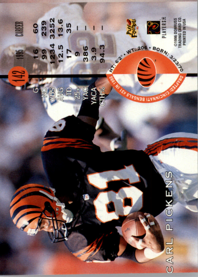 1996 Leaf Football "Red" Parallel Cards - Picture 269 of 363