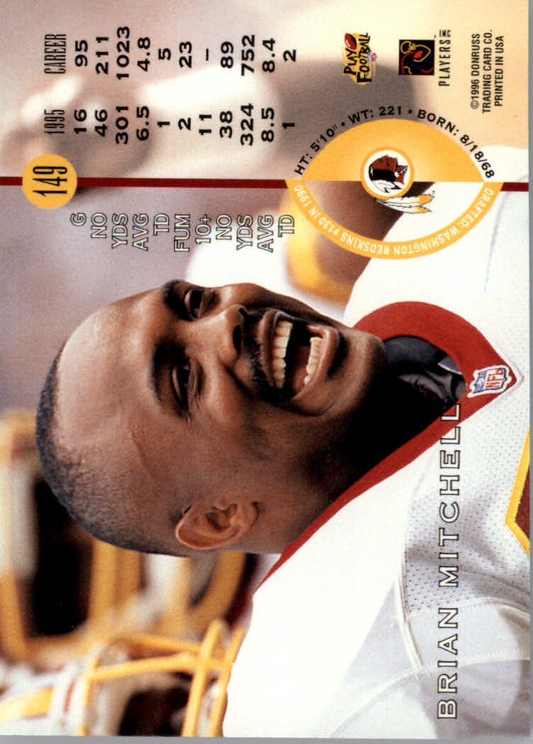 1996 Leaf Football "Red" Parallel Cards - Picture 283 of 363