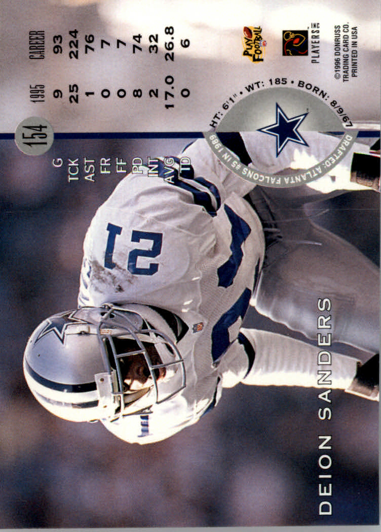 1996 Leaf Football "Red" Parallel Cards - Picture 291 of 363