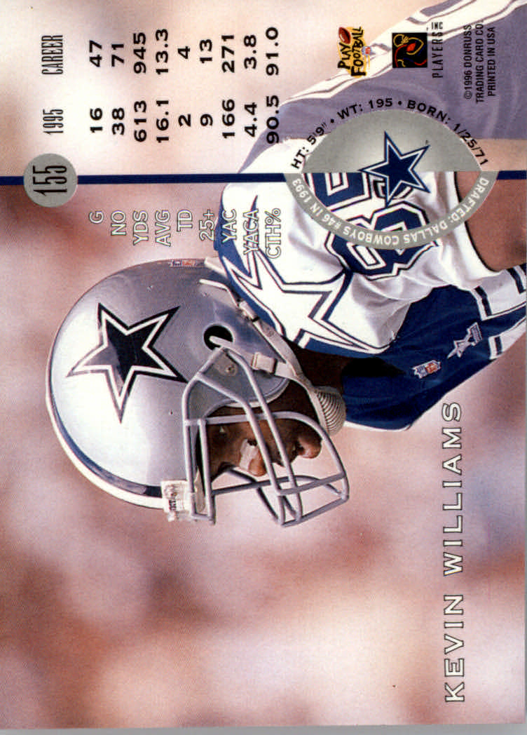 1996 Leaf Football "Red" Parallel Cards - Picture 293 of 363