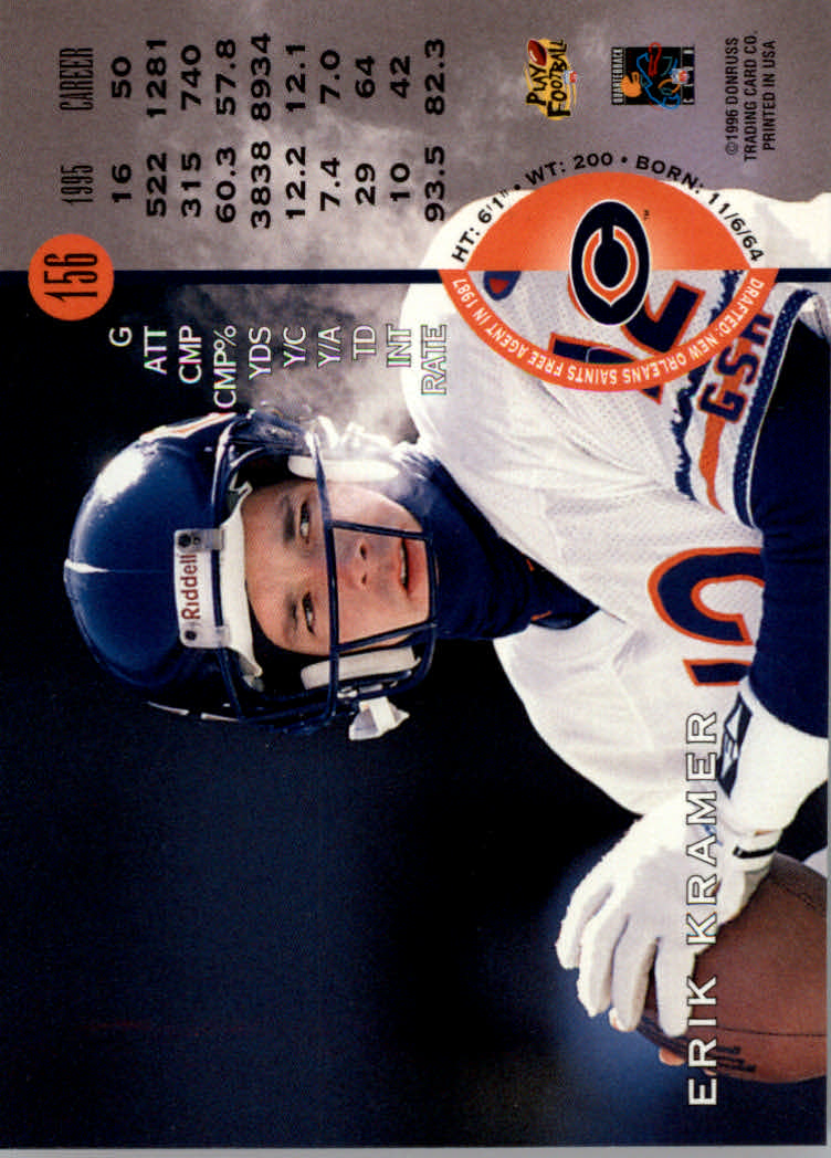 1996 Leaf Football "Red" Parallel Cards - Picture 295 of 363
