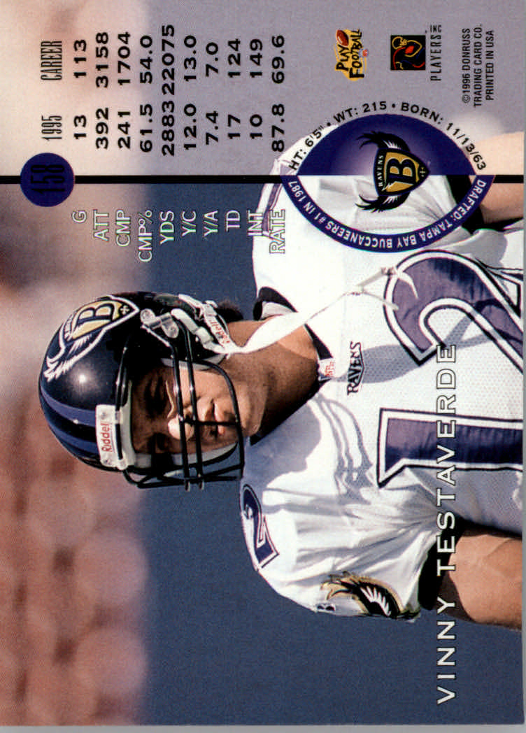 1996 Leaf Football "Red" Parallel Cards - Picture 299 of 363