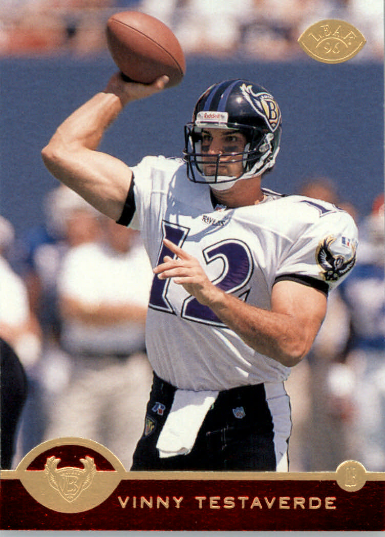 1996 Leaf Football "Red" Parallel Cards - Picture 298 of 363