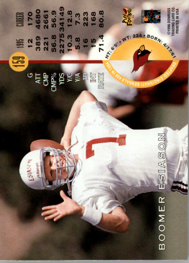 1996 Leaf Football "Red" Parallel Cards - Picture 301 of 363